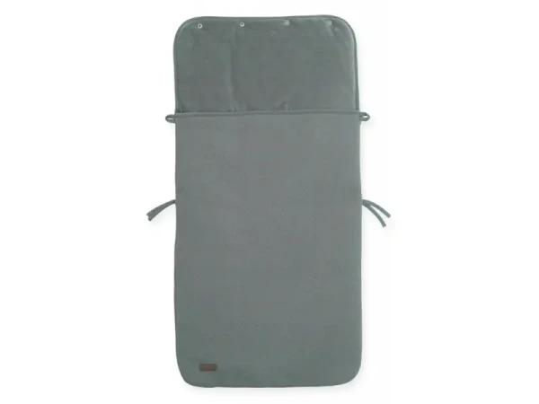 Jollein Fusak do autosedačky Brick Velvet Storm Grey