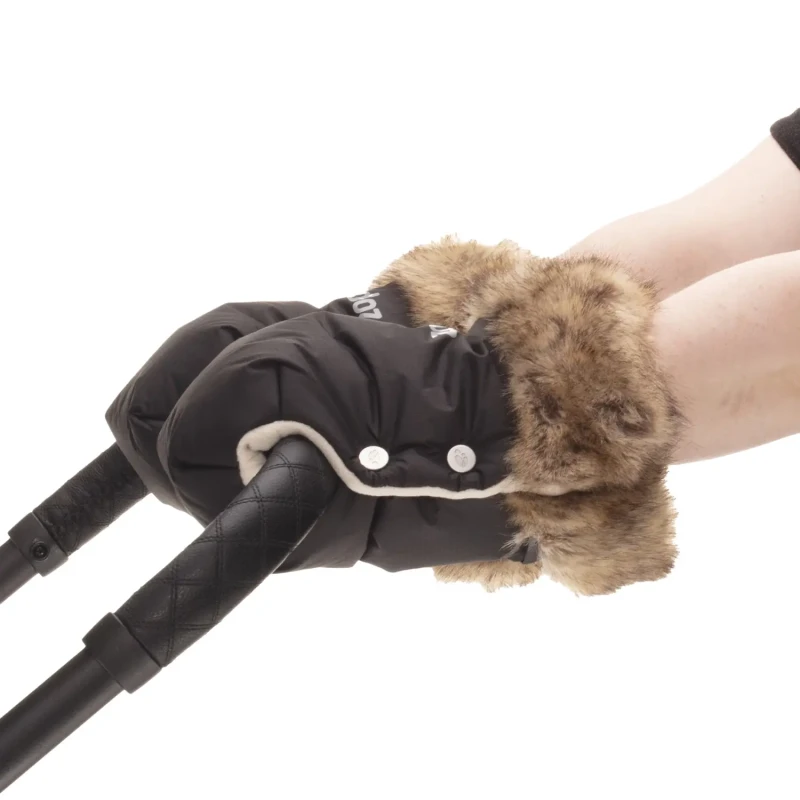 ZOPA Zimné rukavice Fluffy 2, NIght Black