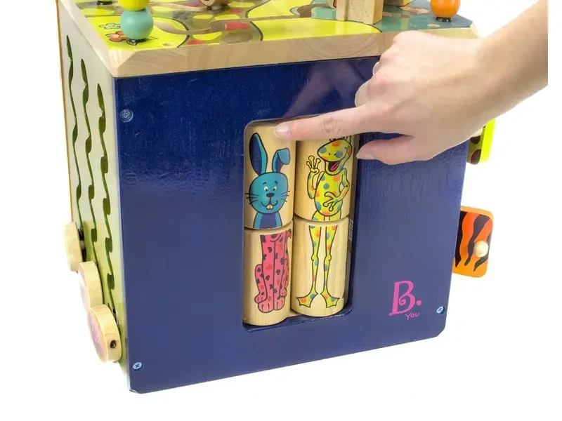 B-Toys Interaktívna kocka Zany Zoo