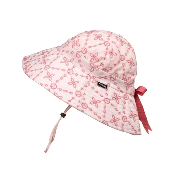 Sun Hat Elodie Details - Embroidery Anglaise Pink, 2-3 roky