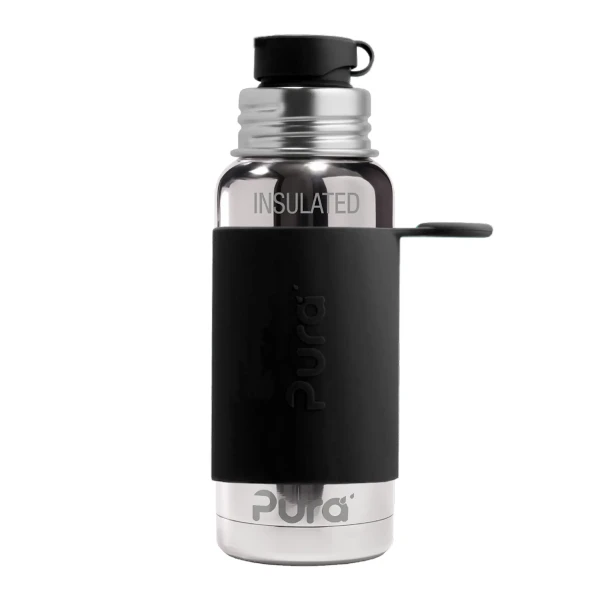 Pura TERMO fľaša so športovým uzáverom 475ml black