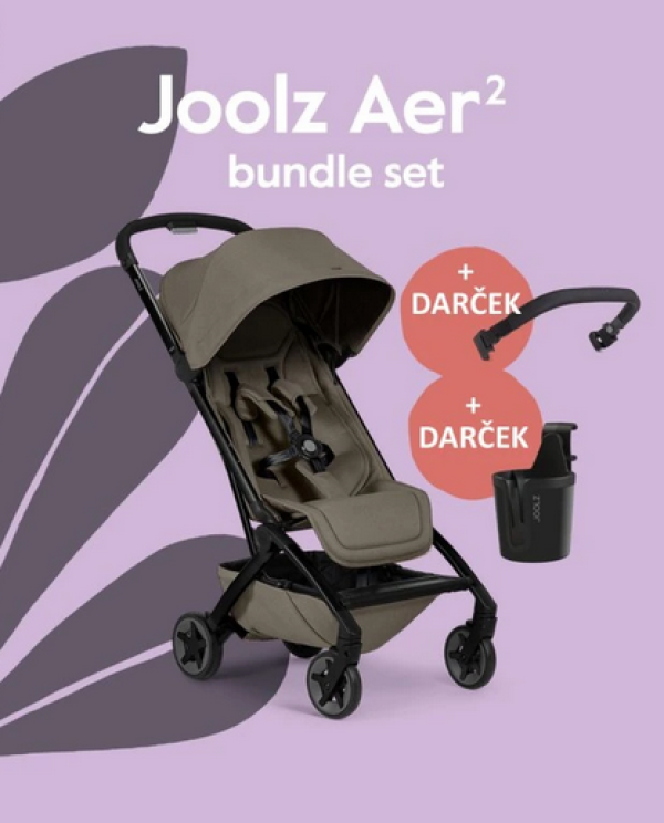 JOOLZ AER 2 kočík BUNDLE SET Hazel brown Limited edition