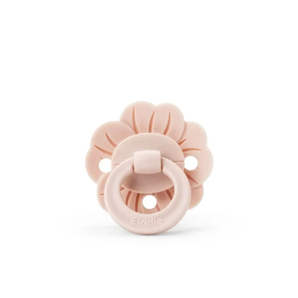 Elodie Details cumlík Newborn Binky Bloom Latex - Powder Pink
