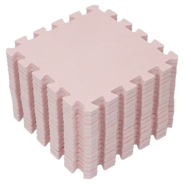 Rialto Baby Hracia podložka puzzle Light Pink 120x120cm