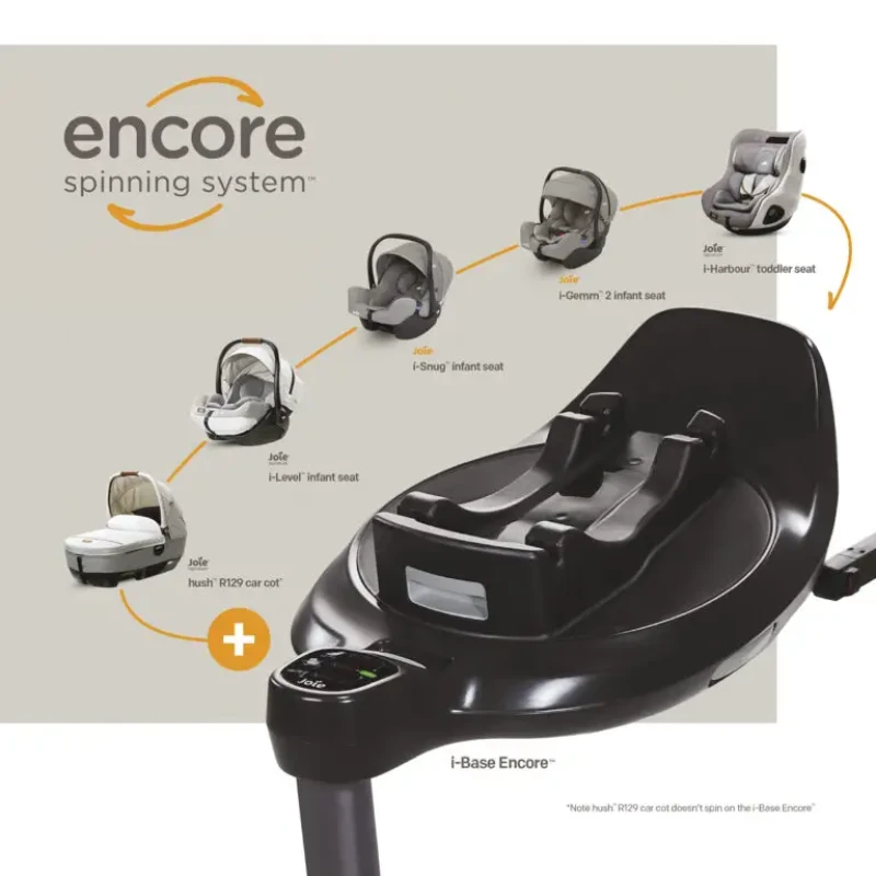 Joie ISOfix báza ENCORE i-Gemm 2, i-Snug, i-Level, i-Harbour, Hush R129