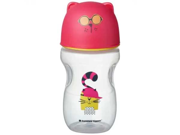 Tommee Tippee Hrnček s náustkom Soft 300ml 12m+ Pink