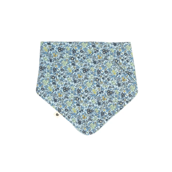 BIBS x LIBERTY slintáčik z BIO bavlny Baby Blue