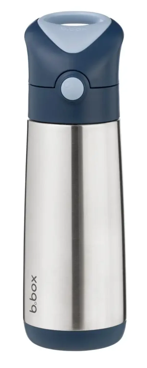 B.BOX Termoska na pitie so slamkou 500 ml - midnight