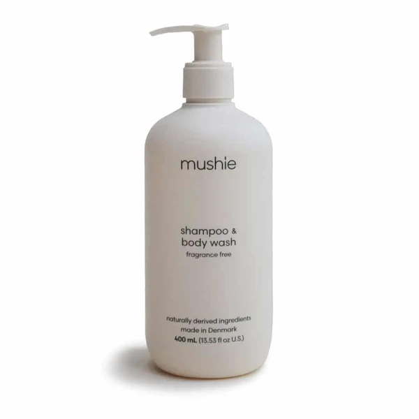 Mushie Organic Baby šampón na telo a vlásky 400ml Lavender