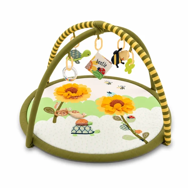 Zopa Interaktívna hracia deka s hrazdou Cuddle, Garden