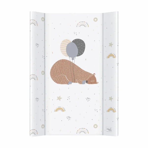 CEBA Podložka prebaľovacia 2-hranná s pevnou doskou (50x70) Comfort Big Bear