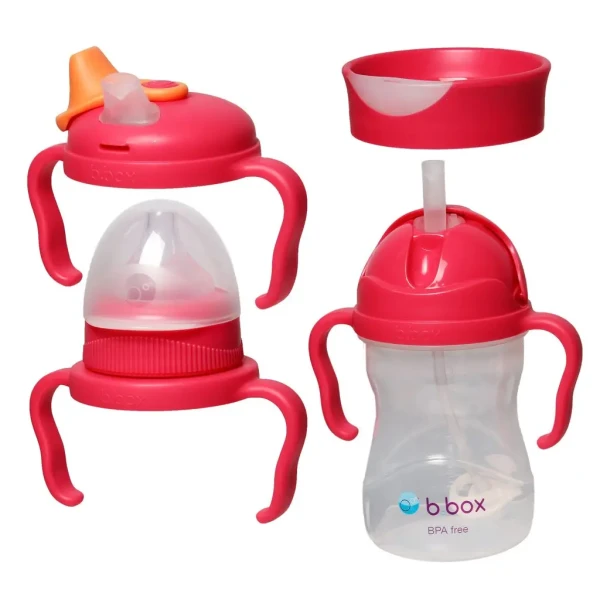 B.BOX Univerzálna súprava na pitie - ružová 240 ml