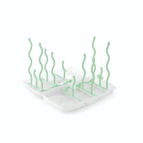 NUVITA Skladací stojan na fľaše, Pastel green
