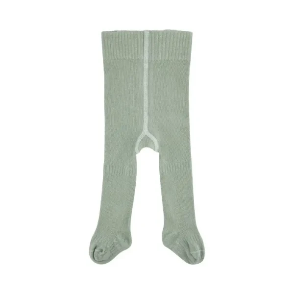 KipKep Detské pančušky Stay-on-Tights NEWBORN Calming Green