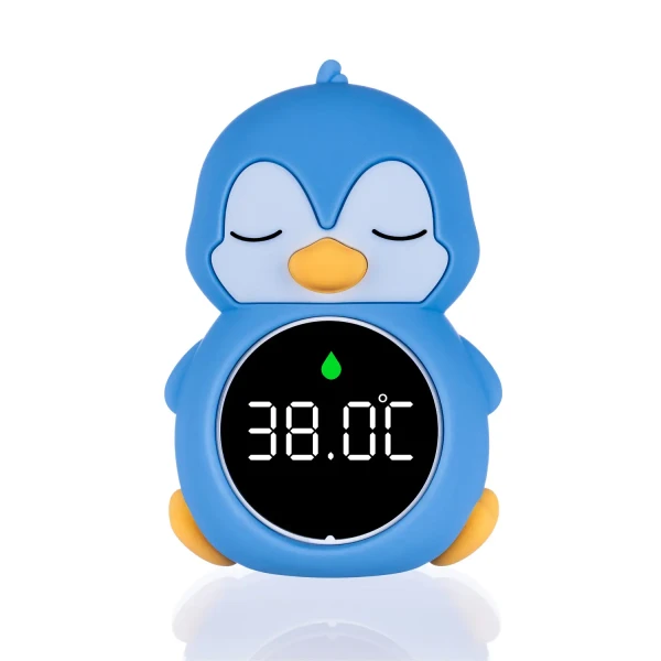 Zopa Silikónový digitálny teplomer 3v1, Penguin