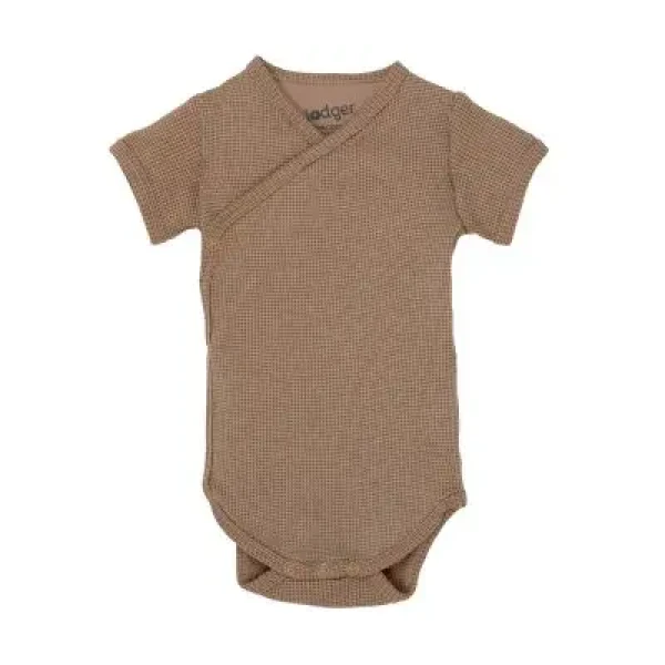 LODGER Body Romper s krátkymi rukávmi Ciumbelle Beige sheet. 80