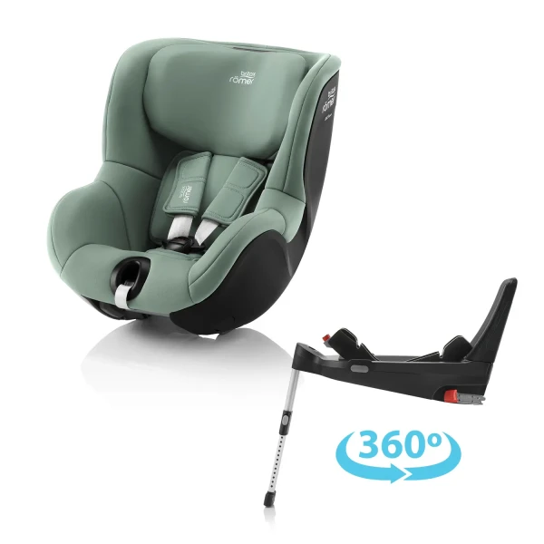 BRITAX BRITAX RÖMER Autosedačka set Dualfix 5Z + Flex Base 5Z, Jade Green
