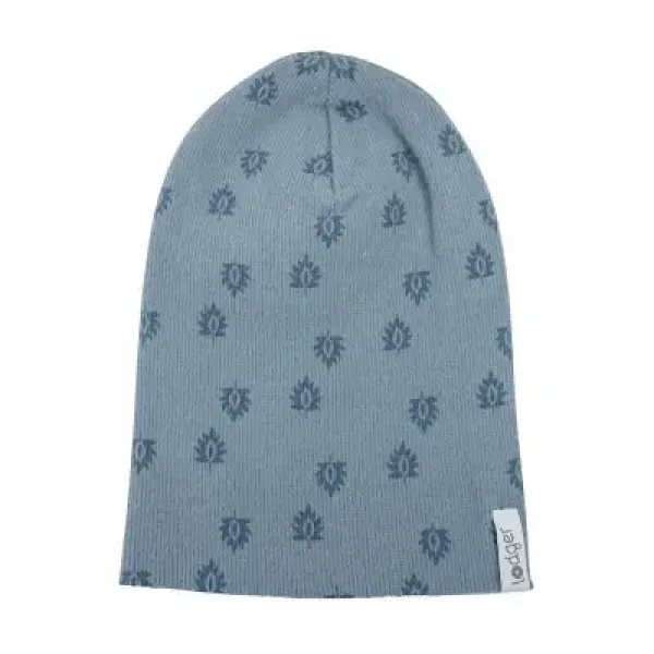 LODGER Čiapka bavlnená Beanie Print Rib Ocean 1 - 2 roky