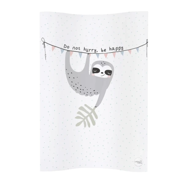 CEBA Podložka prebaľovacia 2-hranná mäkká COSY (50x70) Candy Andy Lazy