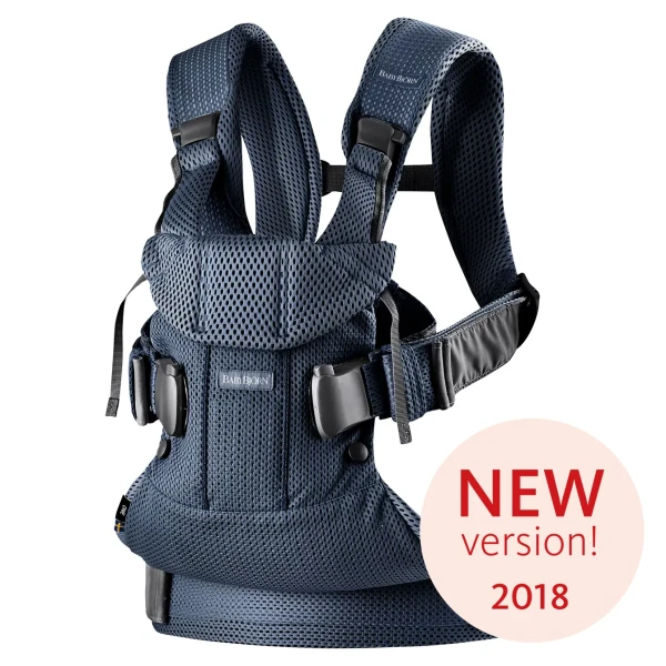 BABYBJORN ONE Ergonomický nosič námornícka modrá 3D Mesh