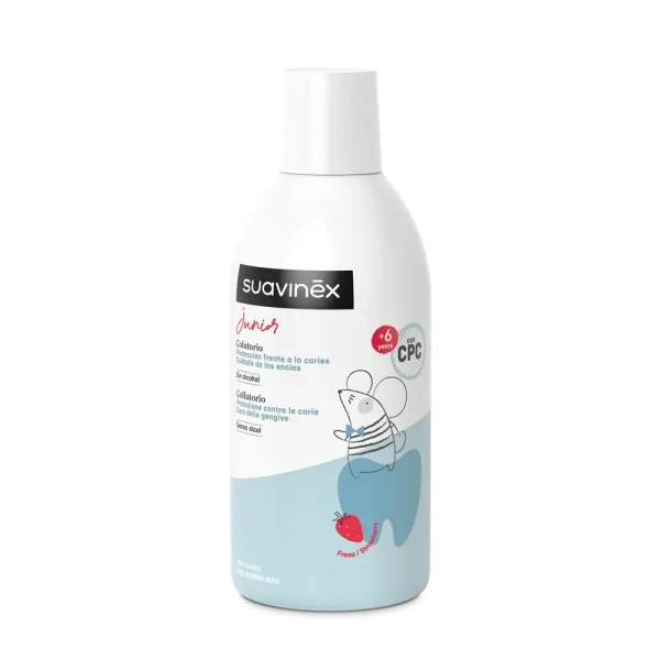 SUAVINEX Detská ústna voda s príchuťou jahody – 500 ml