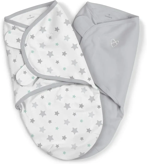INGENUITY Zavinovačka SwaddleMe™ Original Swaddle Stary Skies small/medium 2 ks