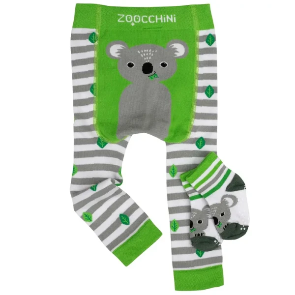 Zoocchini Set legínky a ponožky Koala 6 - 12 m