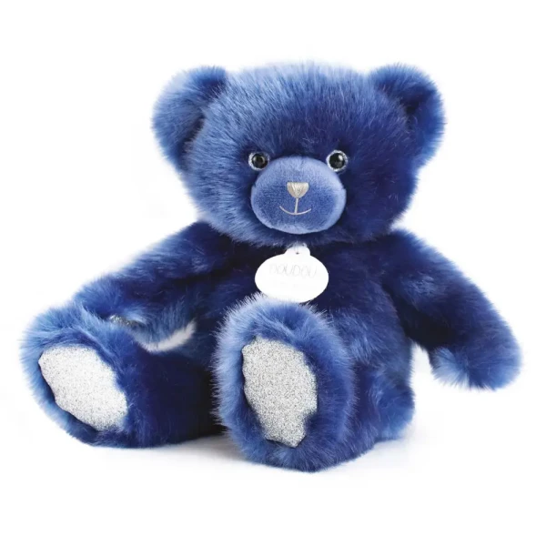 DouDou et Compagnie LP Medveď modrý 30cm