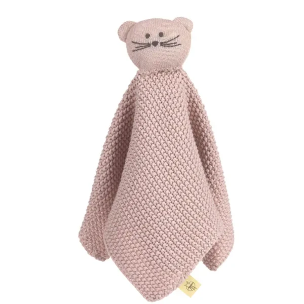 Lässig detský maznáčik Knitted Baby Comforter Little Chums mouse