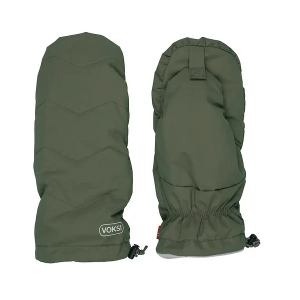 Voksi Stroller Mitten thyme green light grey