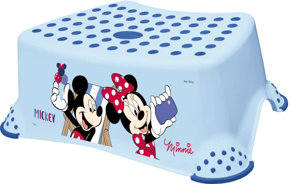 KEEEPER Stupienok k WC / umývadlu "Mickey & Minnie", Blue