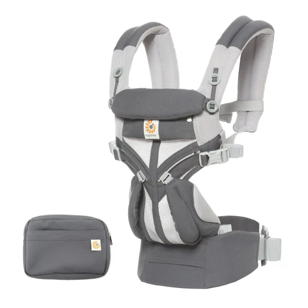 ERGOBABY OMNI 360 COOL AIR MESH - CARBON GREY