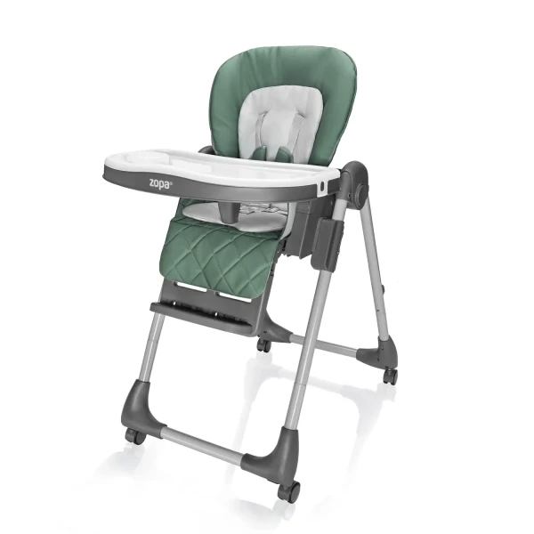Zopa Jedálenská stolička Monti 2, Diamond Green