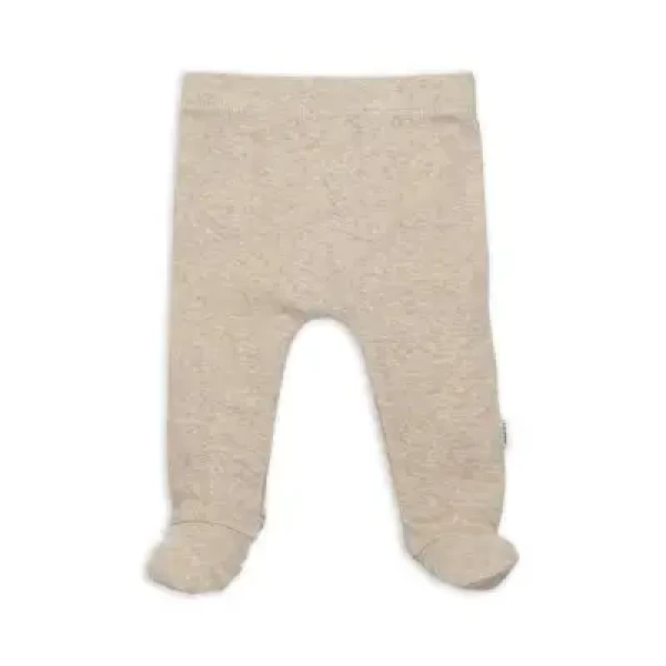 LODGER Tepláčky novorodenecké Melange Beige vel. 50