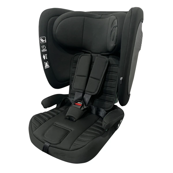 Asalvo NEOCARE iSize sklápacia autosedačka 76-150, black