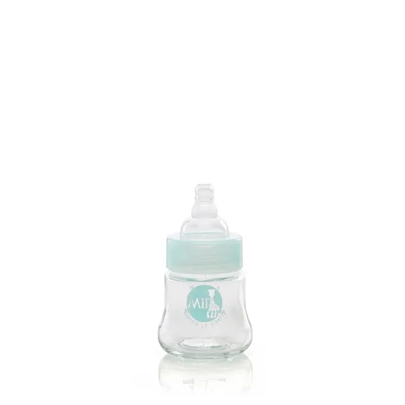 VULLI Mii Sophie la girafe dojčenská fľaša 120ml - sklenená