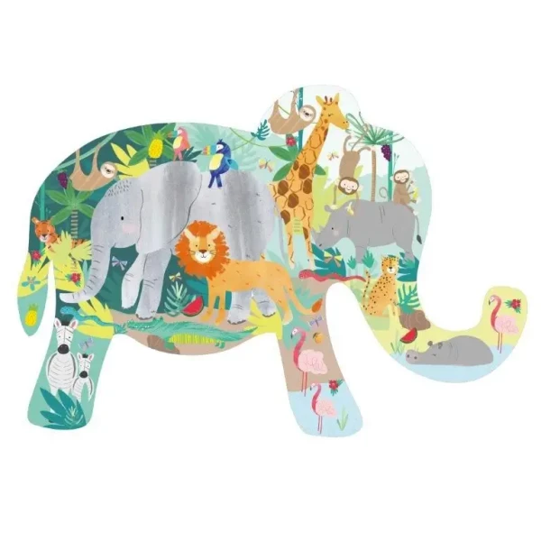 Floss&Rock Puzzle Džungľa 40ks