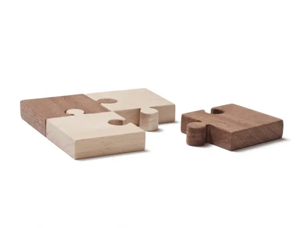 Kids Concept Puzzle drevené 4 ks Neo