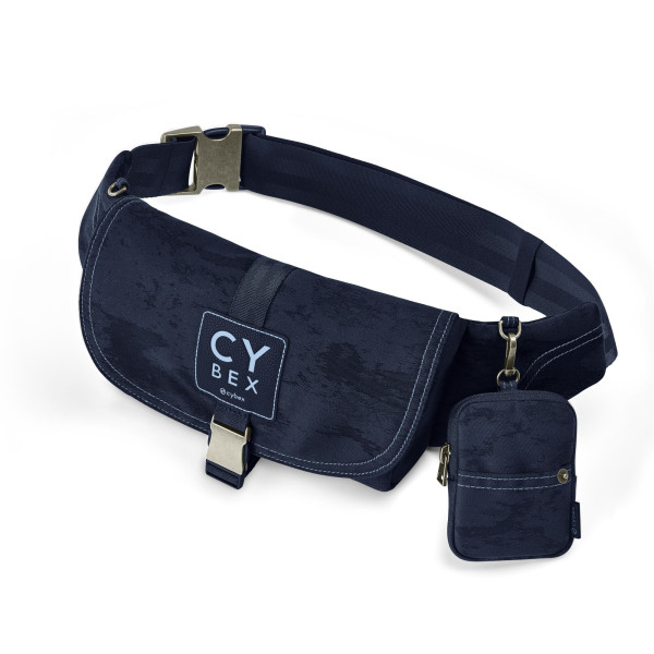 CYBEX Ľadvinka Belt Bag Rebellious Luxury Denim Blue