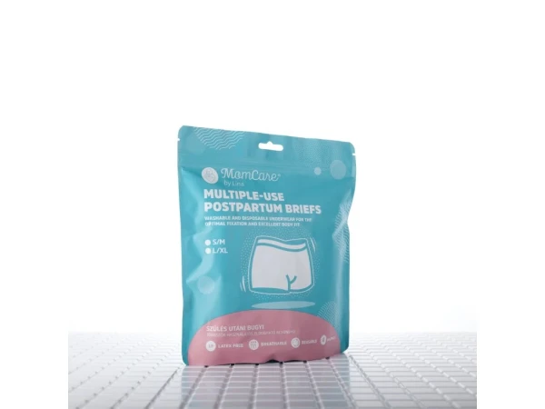 MomCare Popôrodné nohavičky na viacnásobné použitie veľ. L-XL 4ks