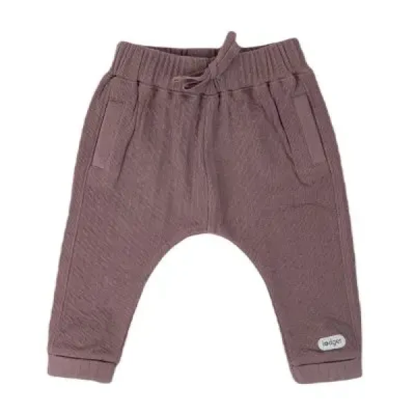 LODGER Tepláky Jogger Folklore Solid Mauve 68