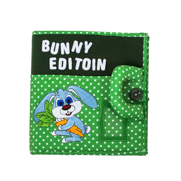 PIQIPI Interaktívna detská knižka Quiet Book, Girl