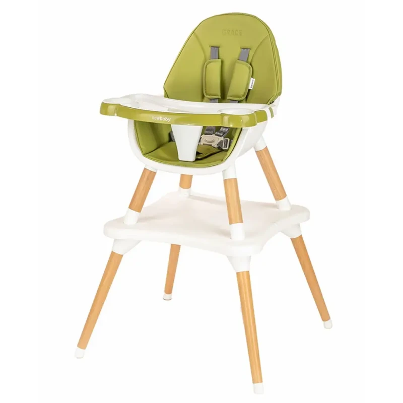 New Baby Jedálenská stolička 3v1 Grace green