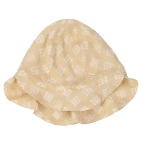 LODGER Hatter Tribe Hat Muslin Sand 6 - 12 mesiacov