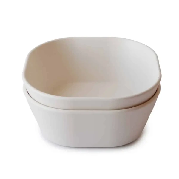 MUSHIE HRANATÉ OBEDOVÉ MISKY - IVORY