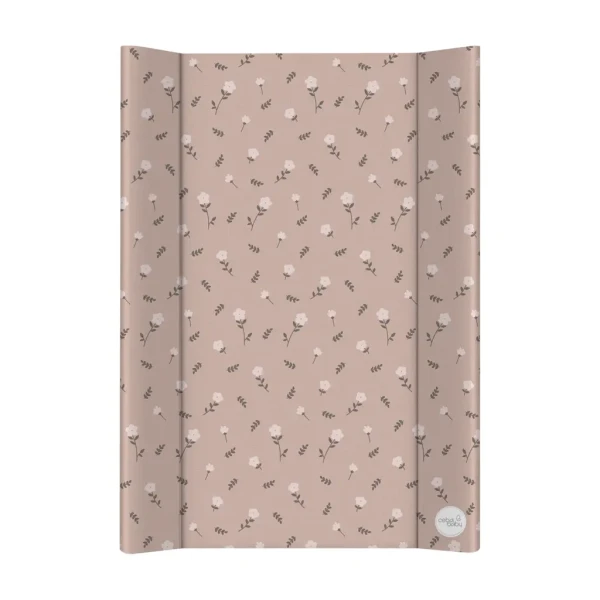 CEBA BABY Podložka prebaľovacia 2-hranná s pevnou doskou (50x70) Basic Petite Blossoms