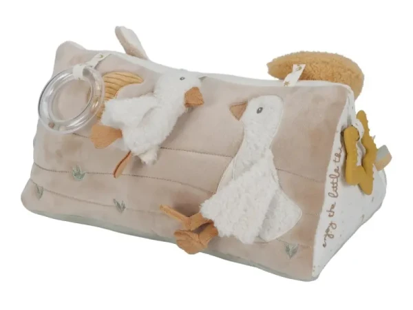 Little Dutch Vankúšik trojhranný s aktivitami Newborn Naturals