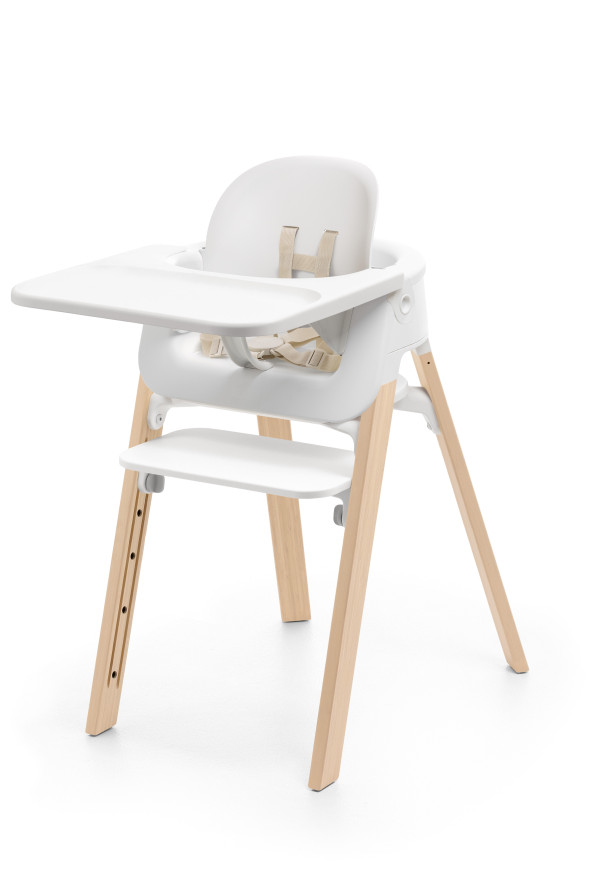 Stokke stolička Steps Complete White/Naural