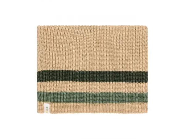 Little Dutch Šál pletený kruhový Warm Taupe One Size