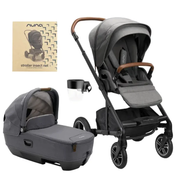 Kombinovaný kočík Nuna 2 MIXX™ 2023 granit